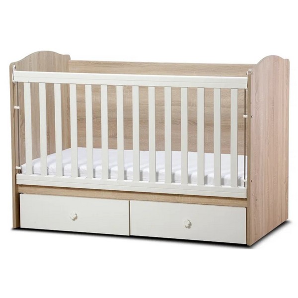 Продукт Dizain baby Тони - Дървена кошара с подвижна решетка - 0 - BG Hlapeta